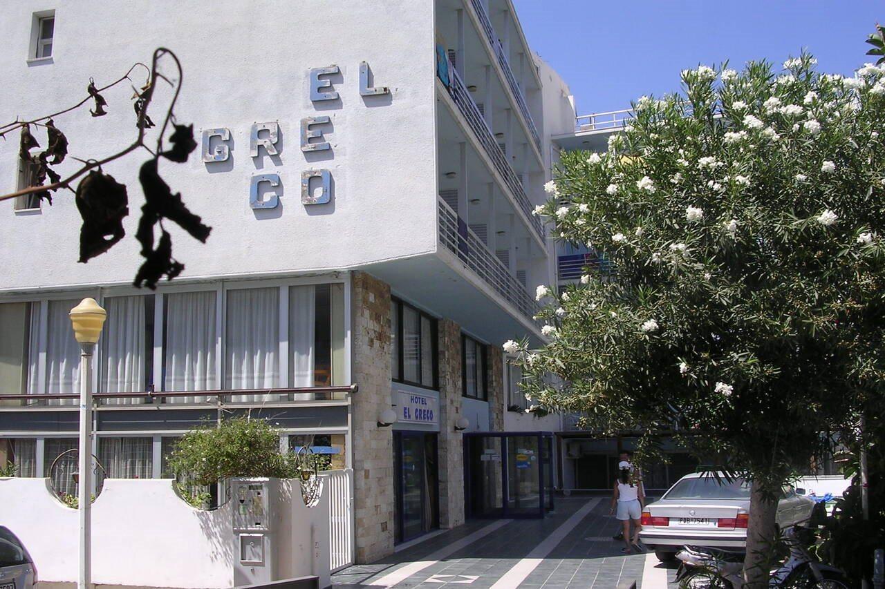 El Greco Hotell Rhodes City Exteriör bild