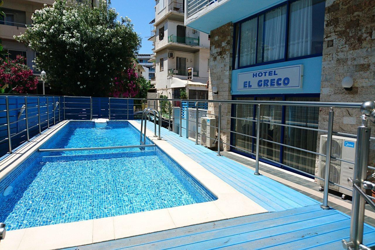 El Greco Hotell Rhodes City Exteriör bild
